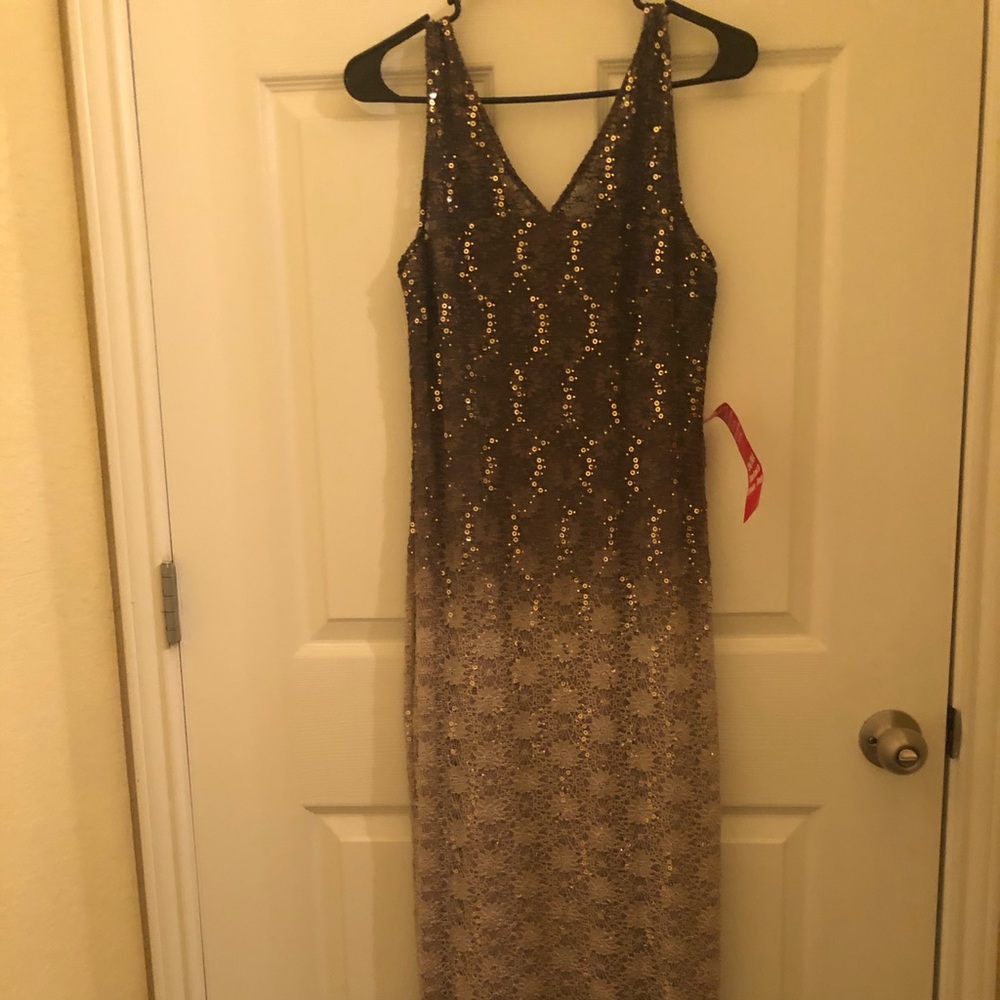 Sequin Formal Gown